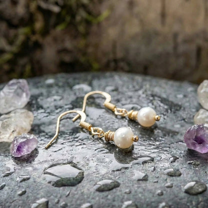 Greta Freshwater Pearl Earrings