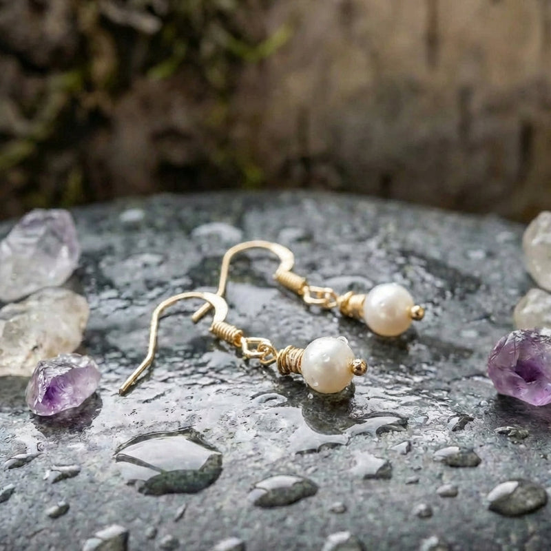 Greta Freshwater Pearl Earrings