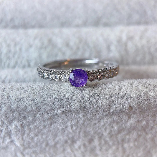 Elegant Amethyst Ring
