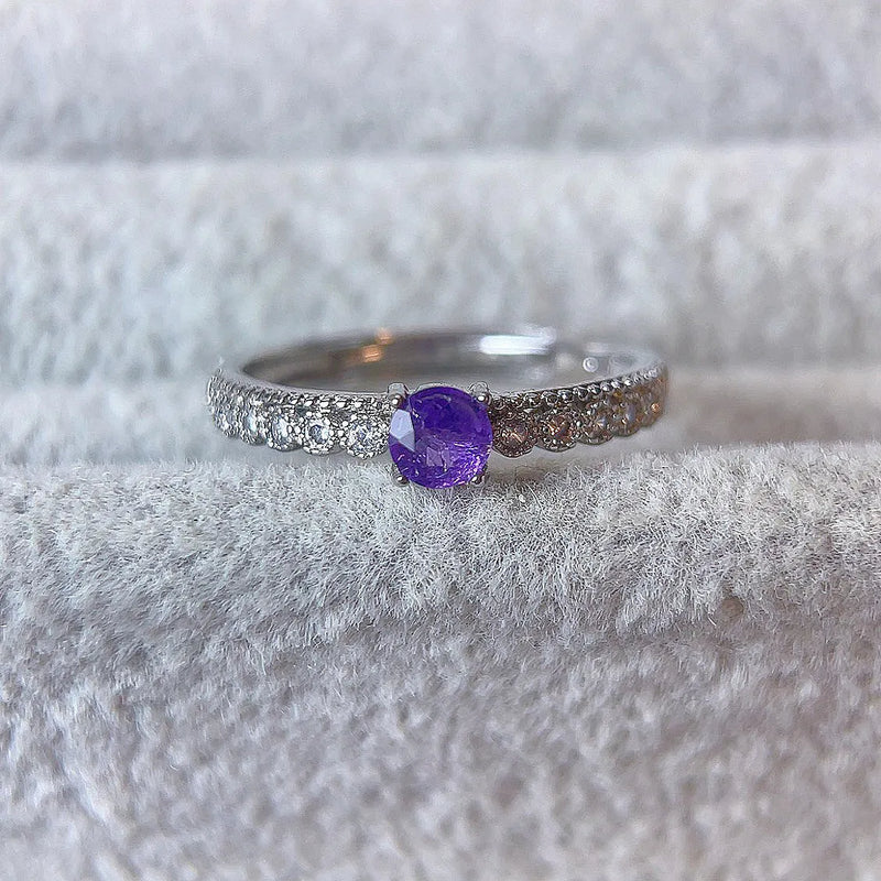 Elegant Amethyst Ring