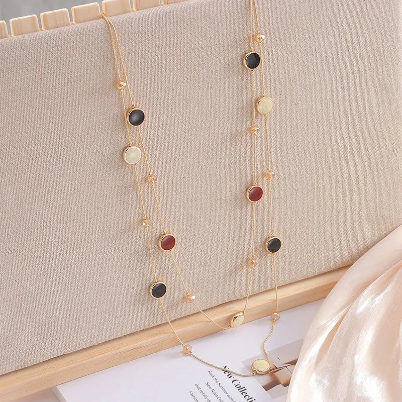 Minimalist Gemstone Necklace