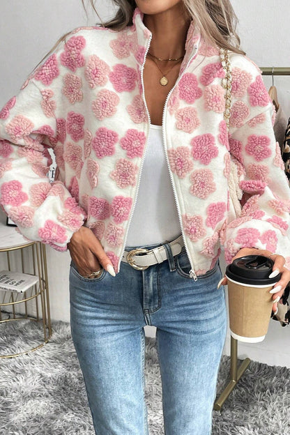 Jacquard Stylish Jacket Coat