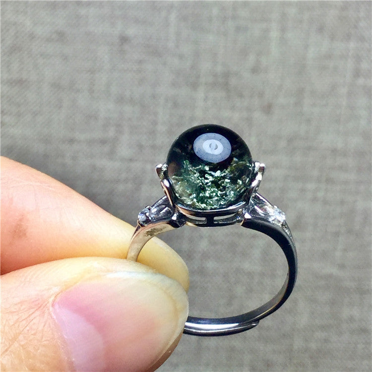 Vintage Moss Agate Ring