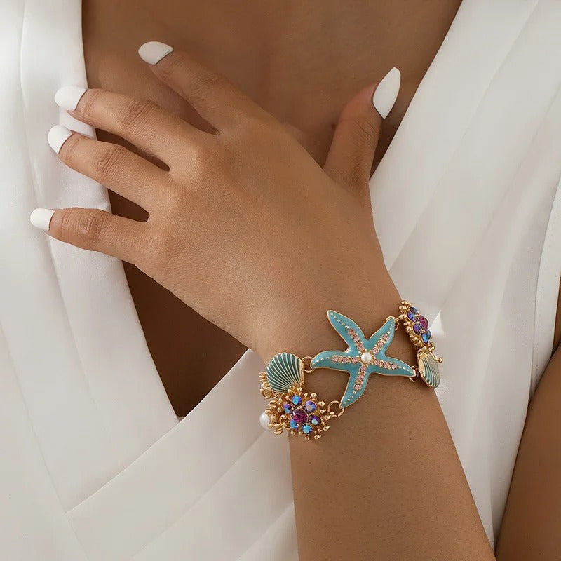 Elegant Starfish Bracelet