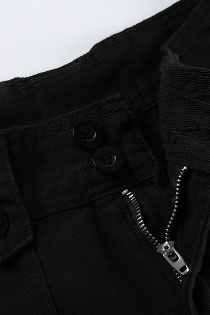 Street-style Low-waisted Cargo Pant