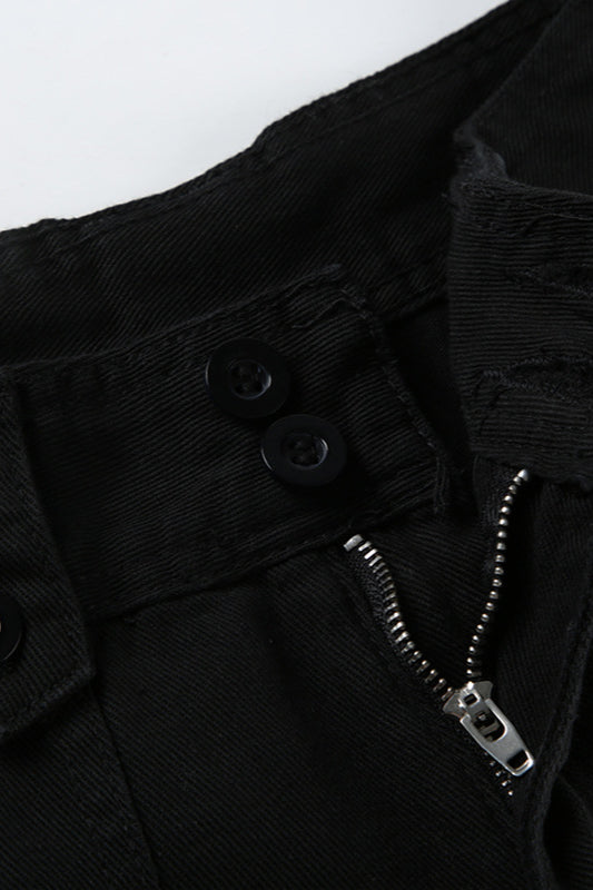 Street-style Low-waisted Cargo Pant