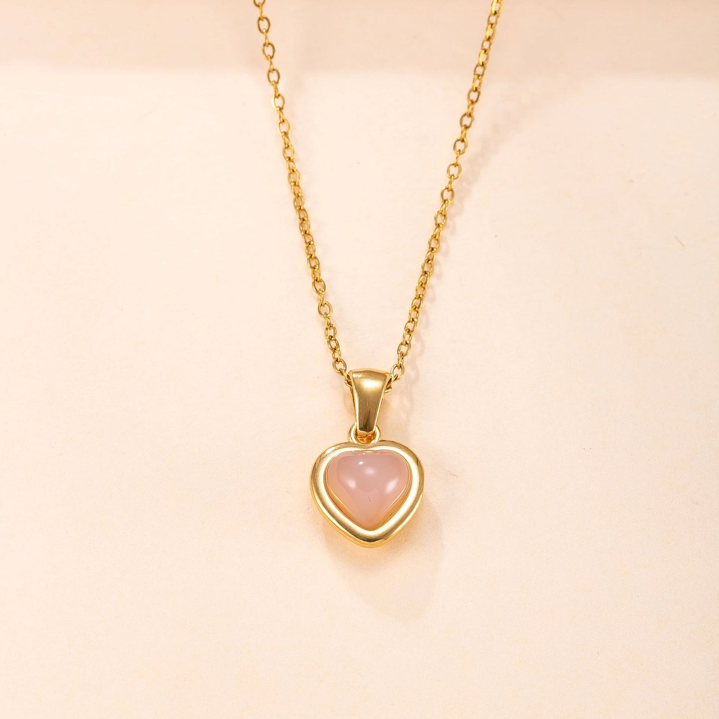 Romantic Rose Quartz Necklace