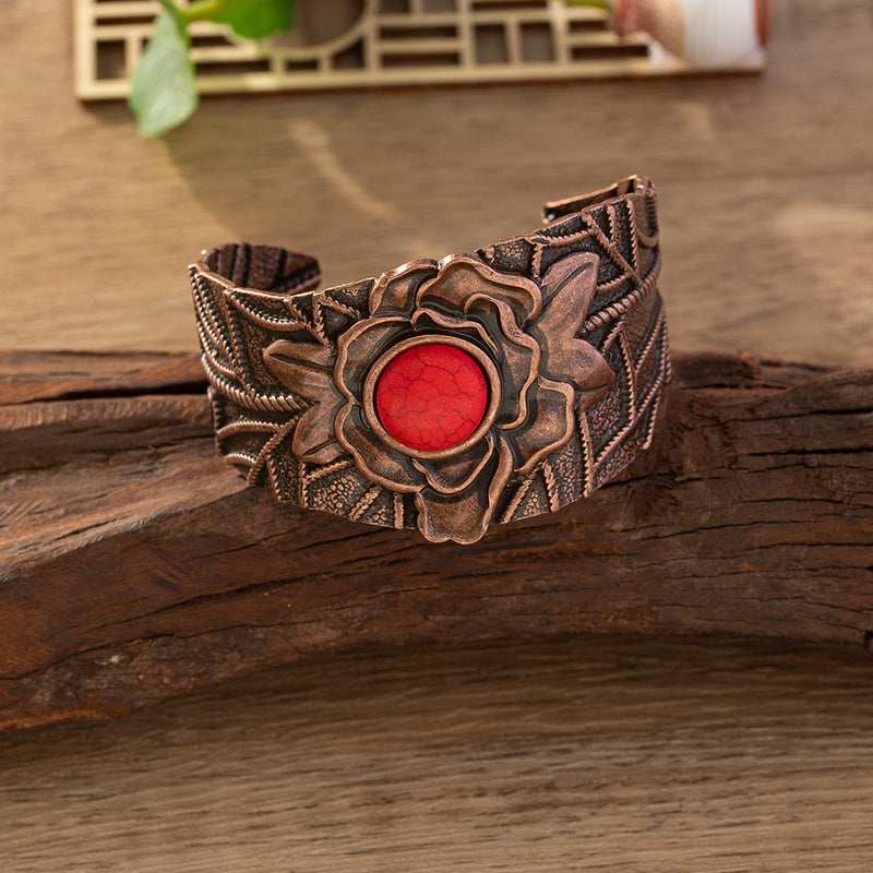Vintage Red Stone Bracelet