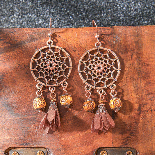 Bohemian Dreamcatcher Earrings