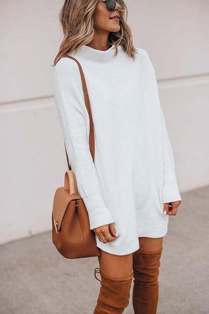 Come My Way Sweater Dress