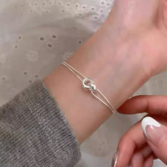 Minimalist Knot Bracelet