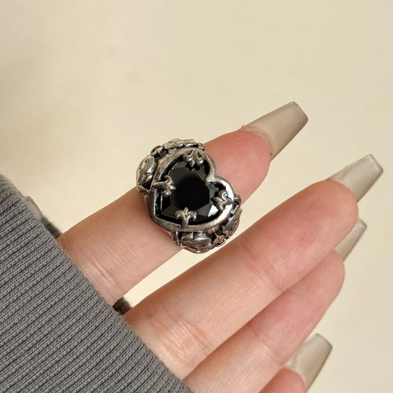 Statement Black Onyx Ring