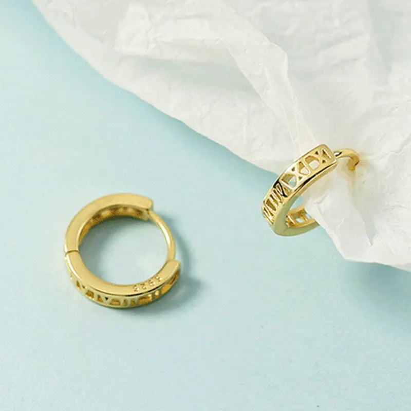 Classic Gold Huggie Earrings