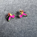 Colorful Parrot Earrings