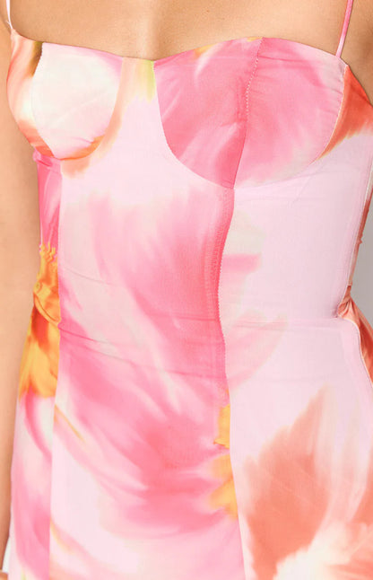 Penny Lane Pink Kisses Mini Dress