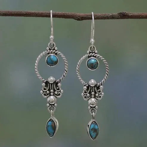 Elegant Labradorite Earrings