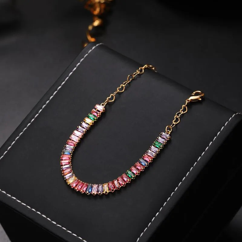Rainbow Crystal Necklace