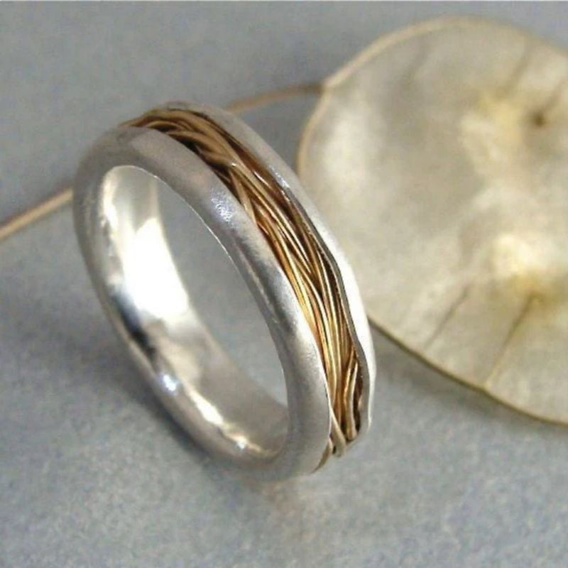 Classic Two Tone Ring