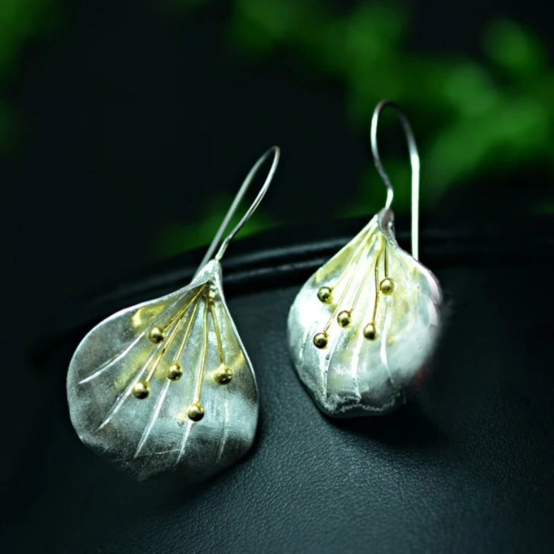 Vintage Silver & Gold Petal