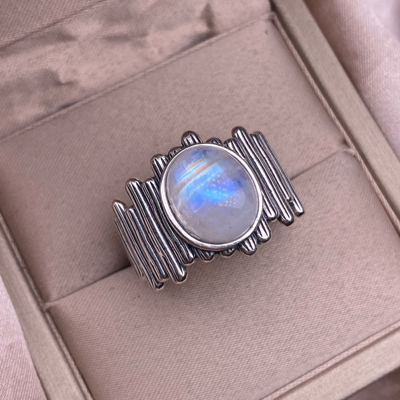 Elegant Moonstone Ring
