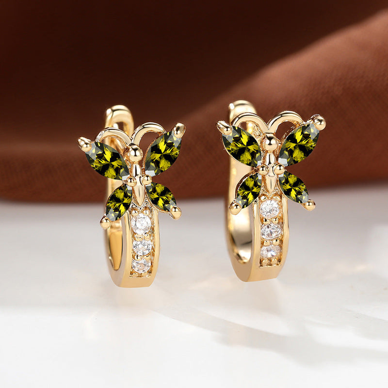 Elegant Peridot Earrings
