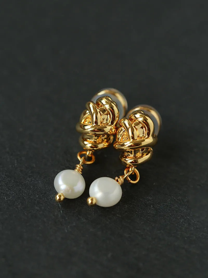 Elegant Pearl Earrings