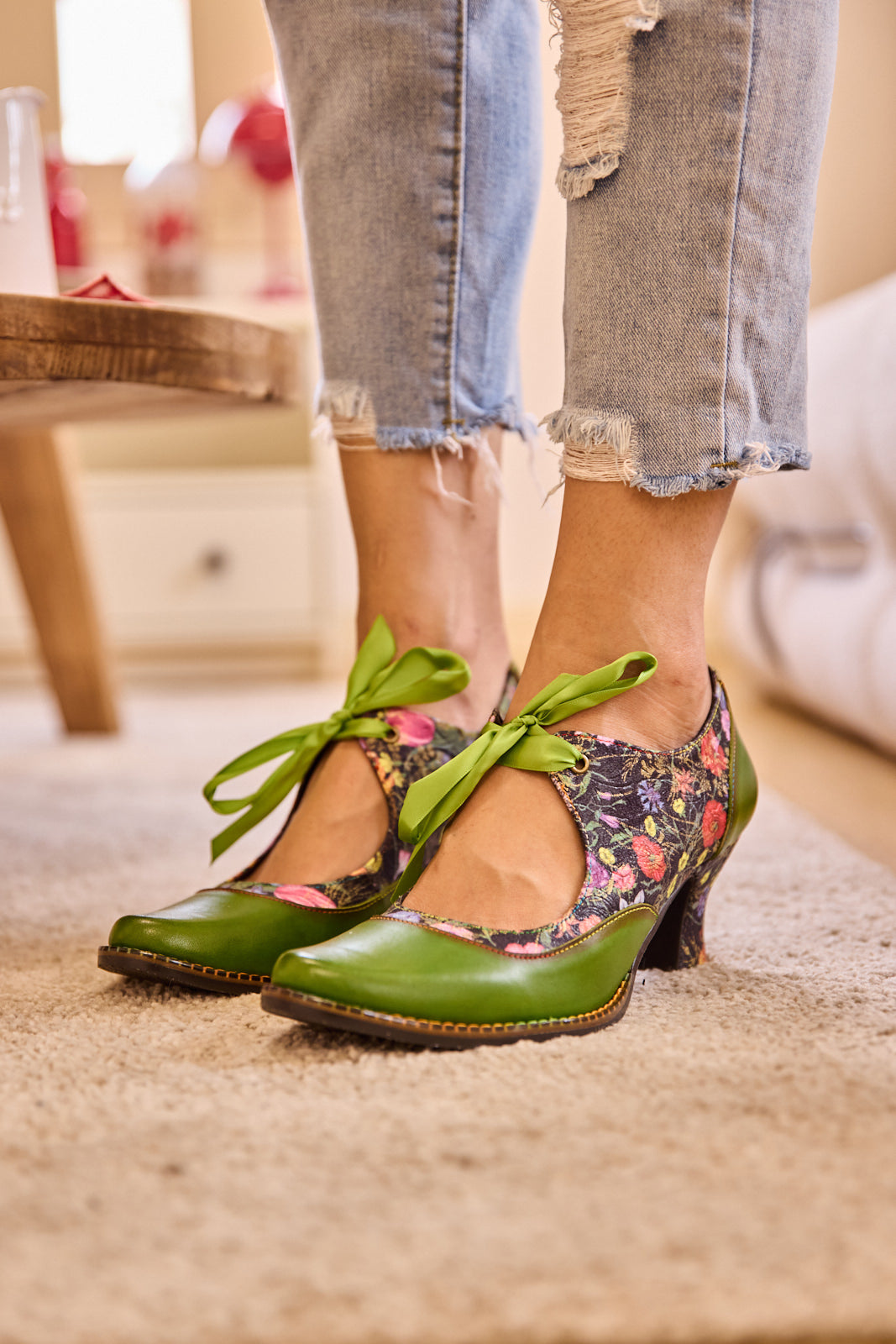 Soffia | Romance Novel Leather Pump