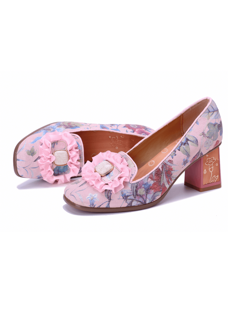 Soffia | Marney Printed Leather Pump