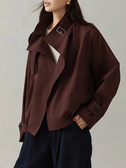 Easy Matching Loose Trench Coat