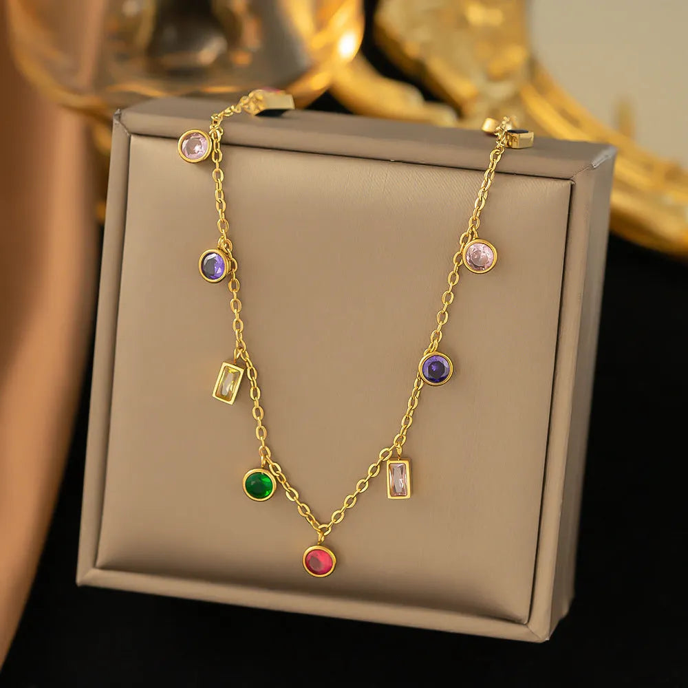 Elegant Gemstone Necklace