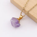 Raw Amethyst Necklace