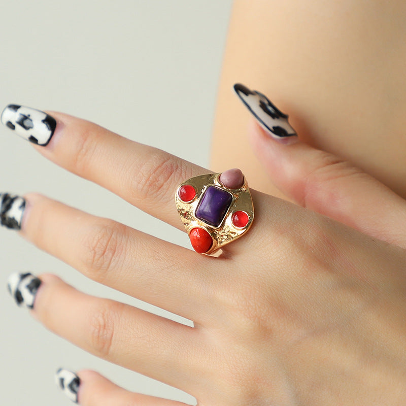 Statement Gemstone Ring