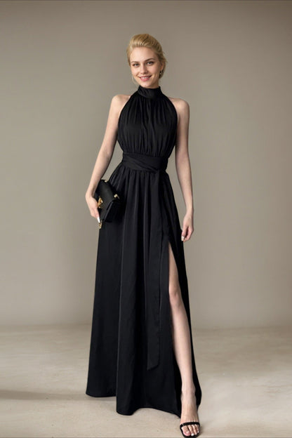 Sleeveless Evening Maxi Dress