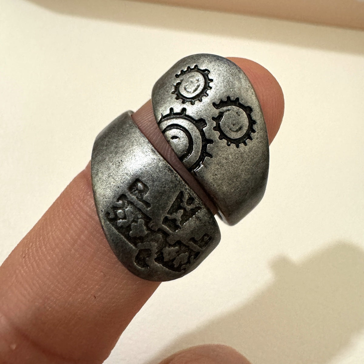 Steampunk Gear Ring