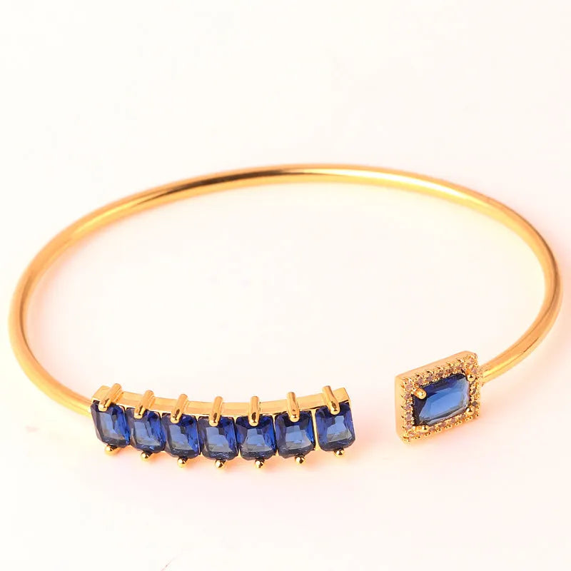 Elegant Blue Sapphire Bracelet