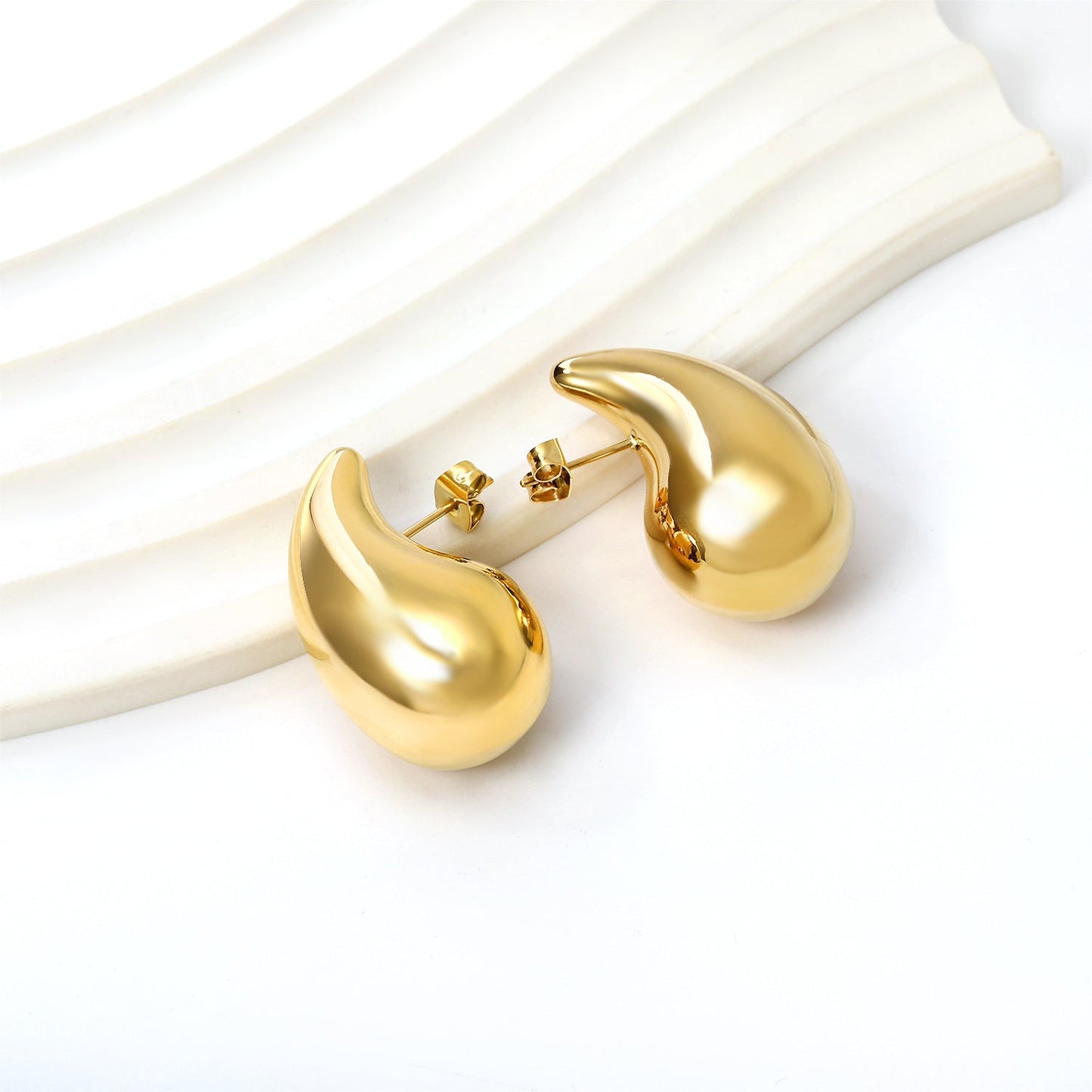 Classic Gold Earrings