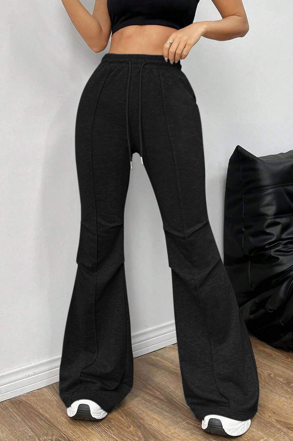 Color Flare Sweat Pants