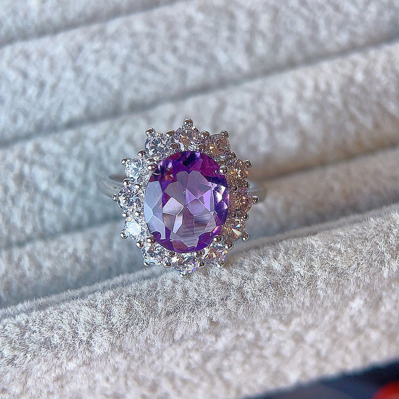 Elegant Amethyst Ring