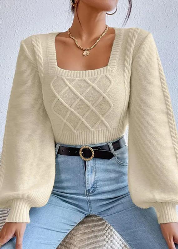 Square Neck Sweater