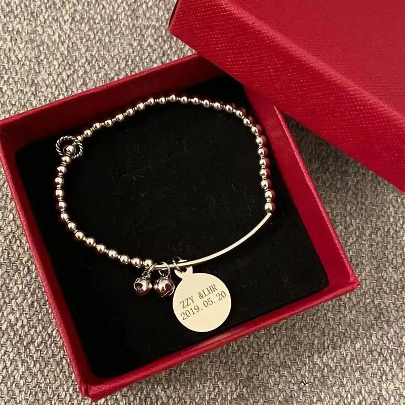 Elegant Beaded Charm Bracelet