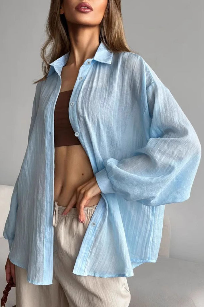 Lightweight Long Sleeve Blouse