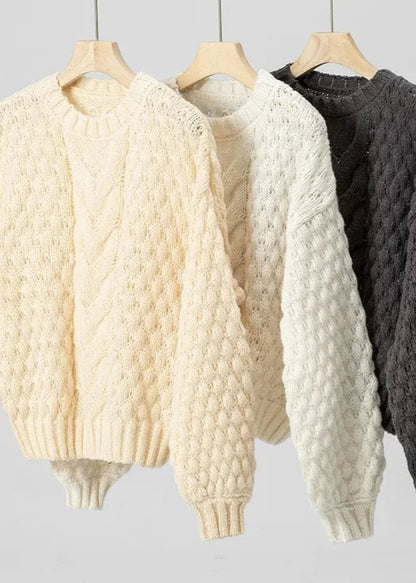 Cozy Knit Cable Sweater
