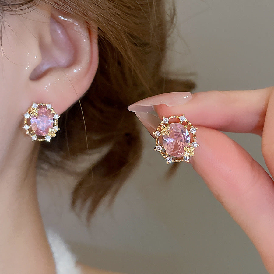 Elegant Amethyst Earrings