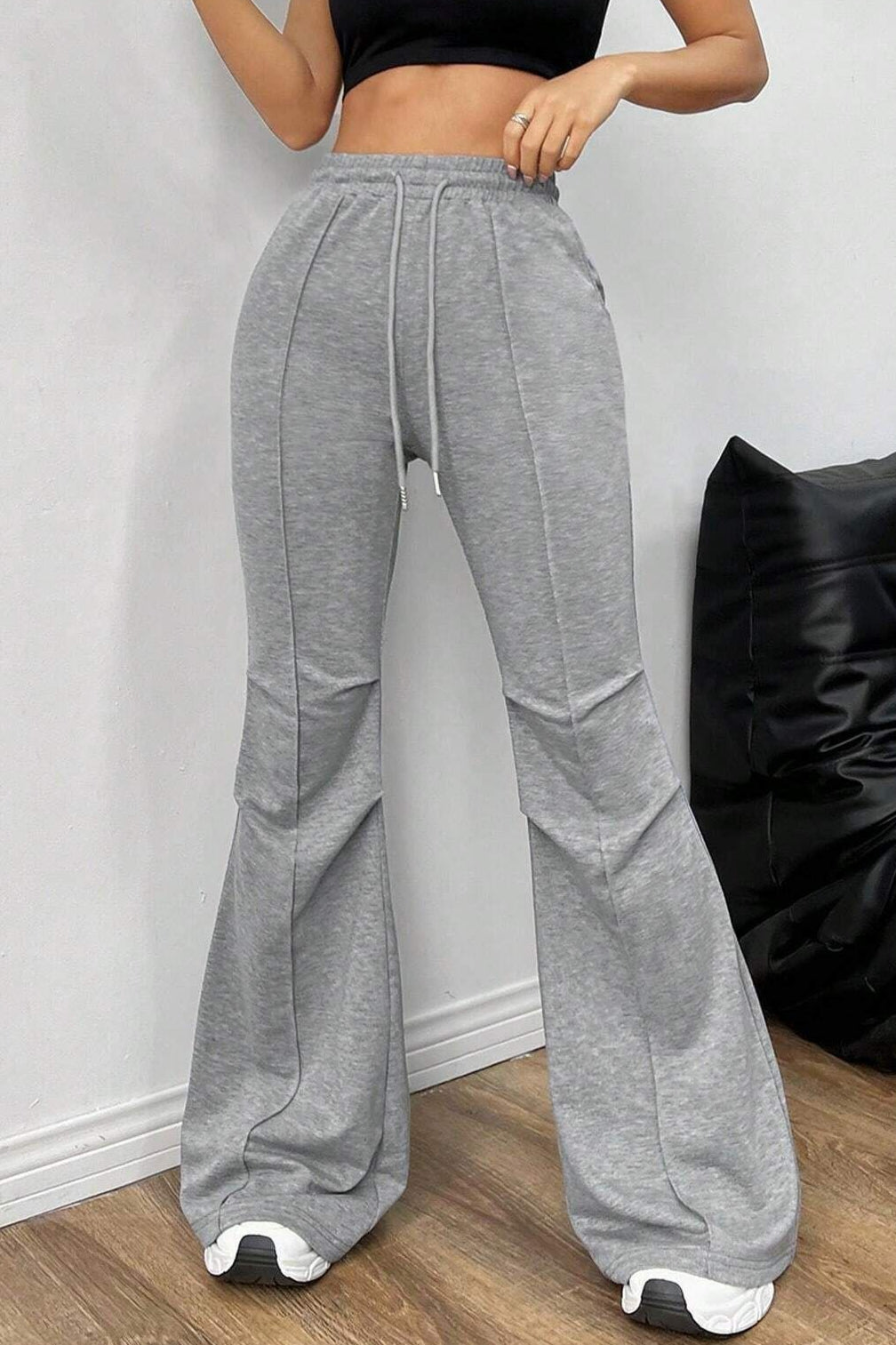 Color Flare Sweat Pants