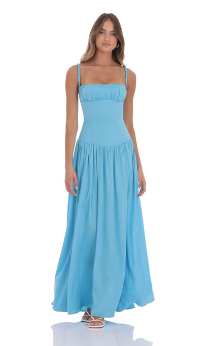 Lumasilk™ Maxi Dress — Command Every Moment With Effortless Elegance and All-day Confidence