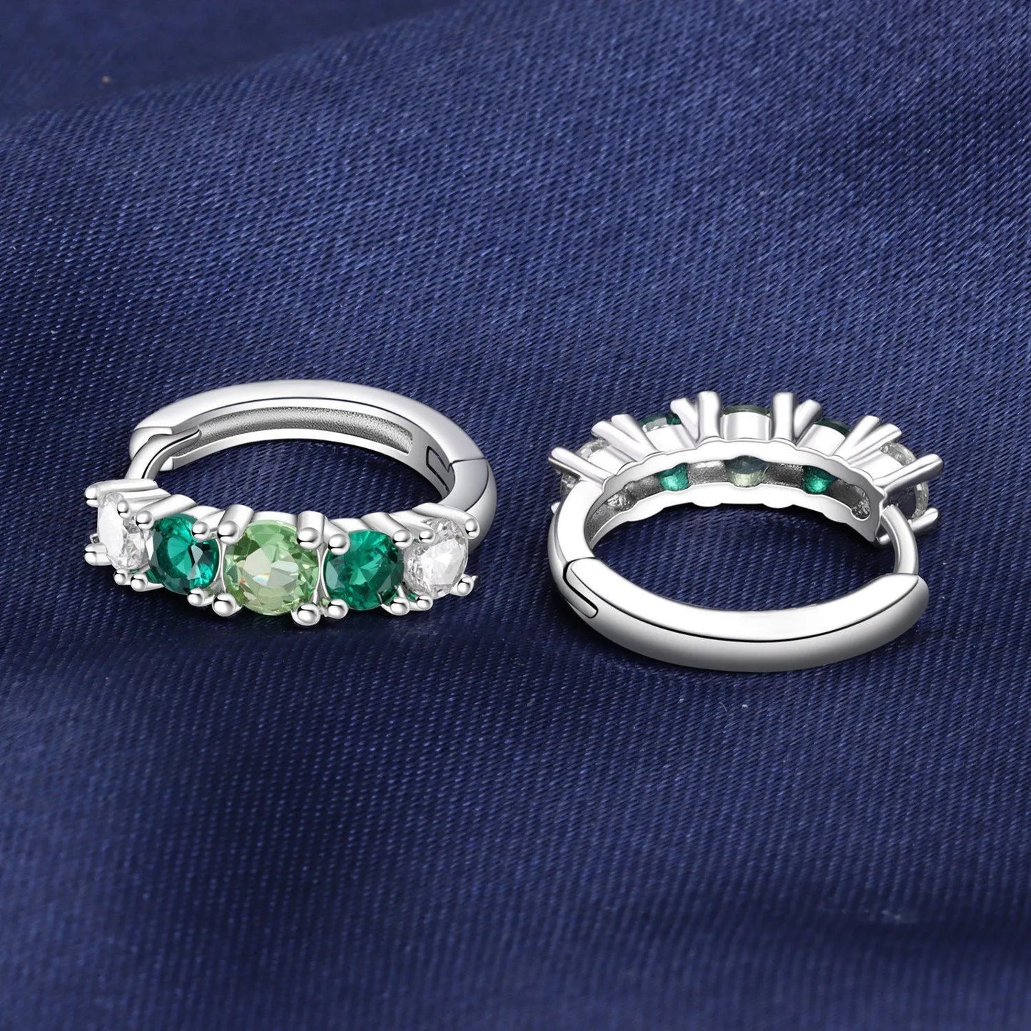 Elegant Emerald Earrings