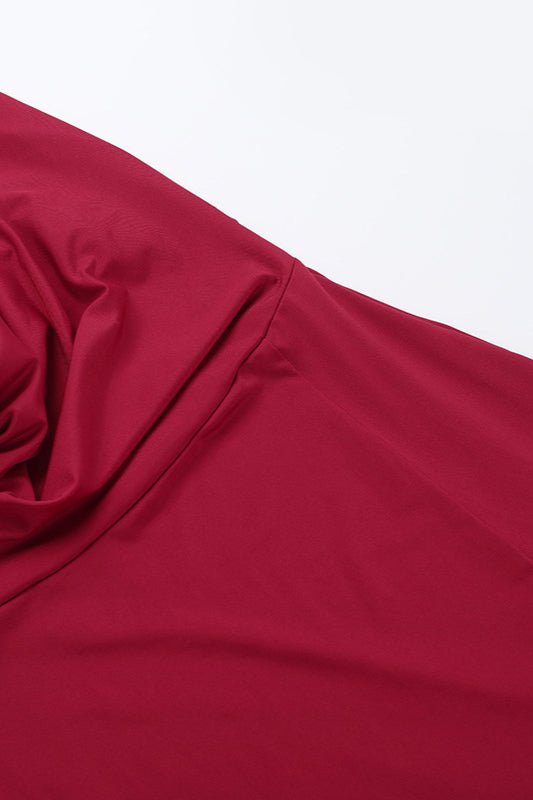 Color Halter V-neck Backless Maxi Dress