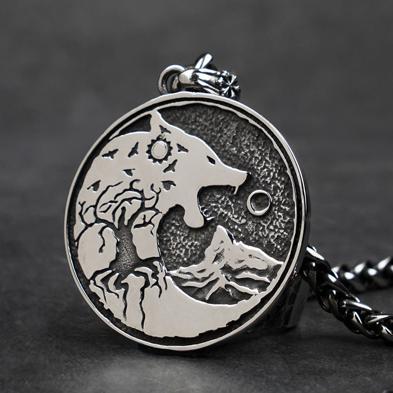 Mystical Wolf Necklace