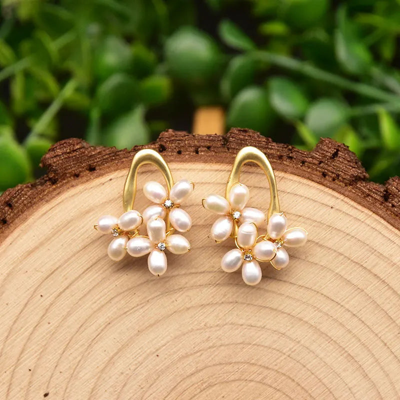 Elegant Pearl Earrings