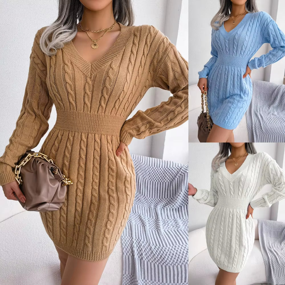Pullover Sweater Dress 15